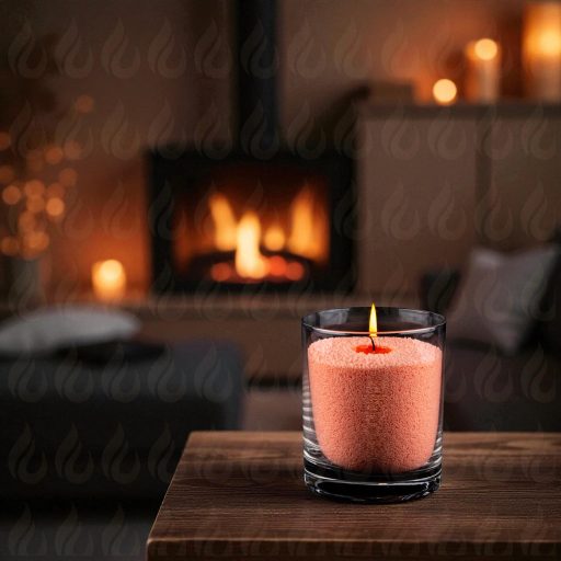 IDYLL Gyertyahomok illatmentes barack színű 500g