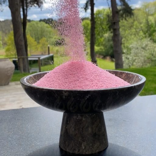 IDYLL Gyertyahomok illatmentes rózsaszín 500g