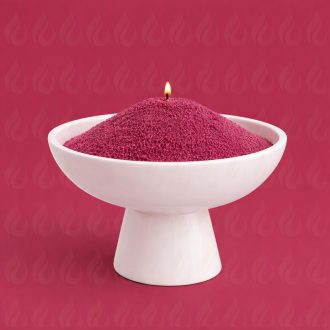 IDYLL Gyertyahomok illatmentes vörös 500g